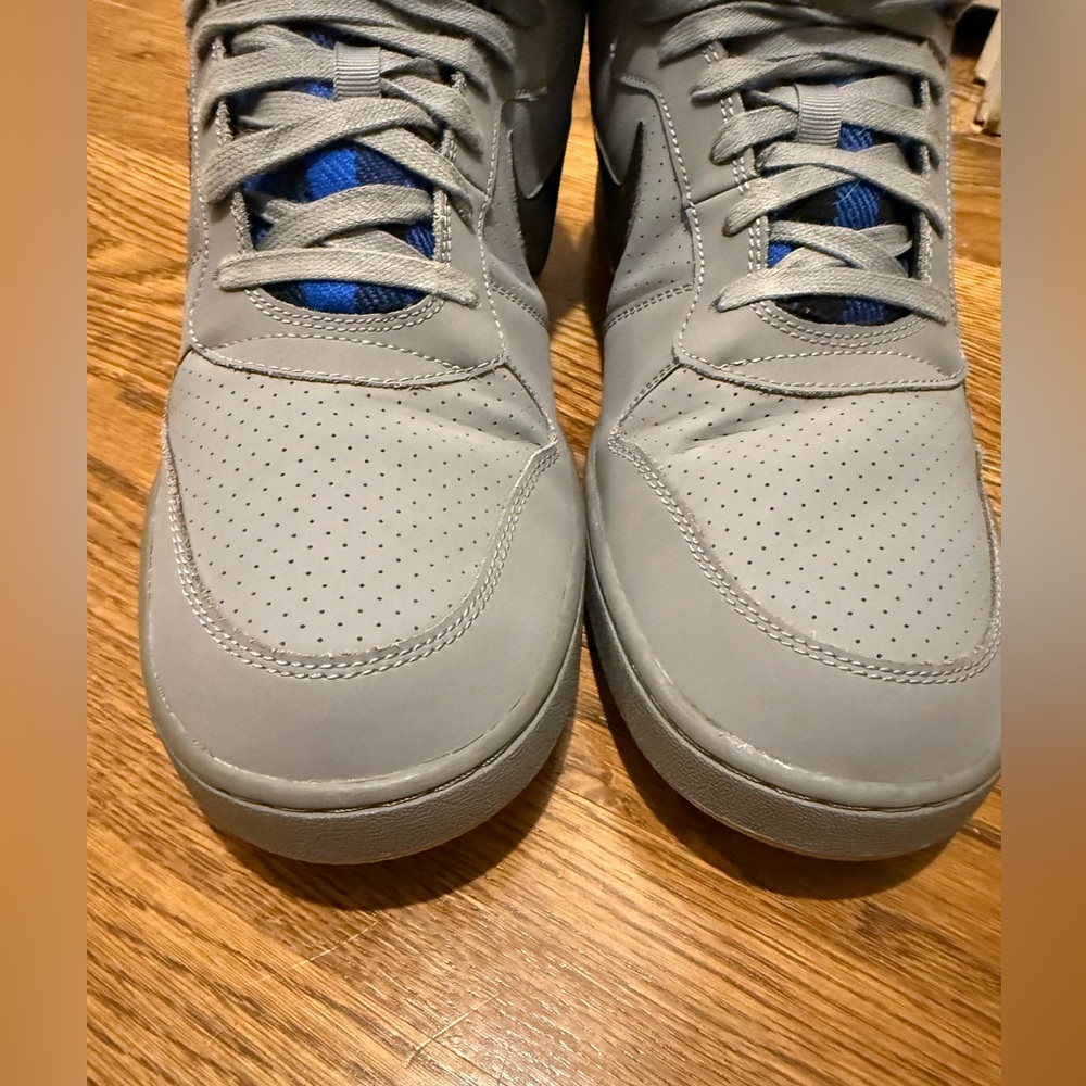 Nike Air Buroughs, Blue Plaid sz 11.5 - Picture 9 of 11